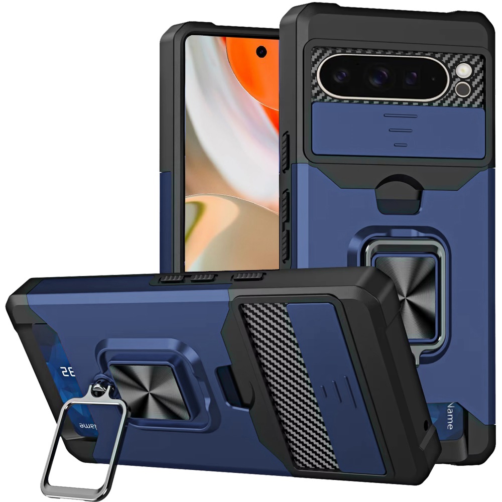 Für Google Pixel 10 Pro XL Magnet Ring Ständer Hybrid Kamera Hülle - - Bild 4 von 9