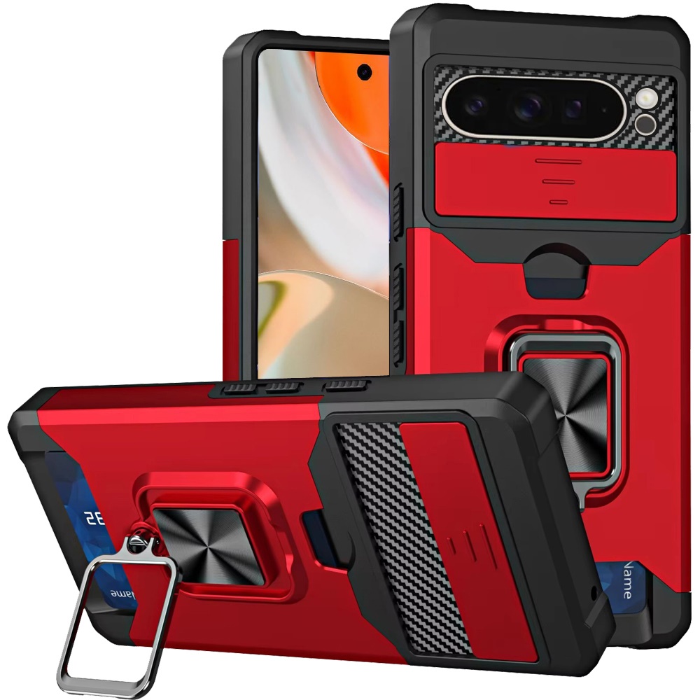 Für Google Pixel 10 Pro XL Magnet Ring Ständer Hybrid Kamera Hülle - - Bild 2 von 9