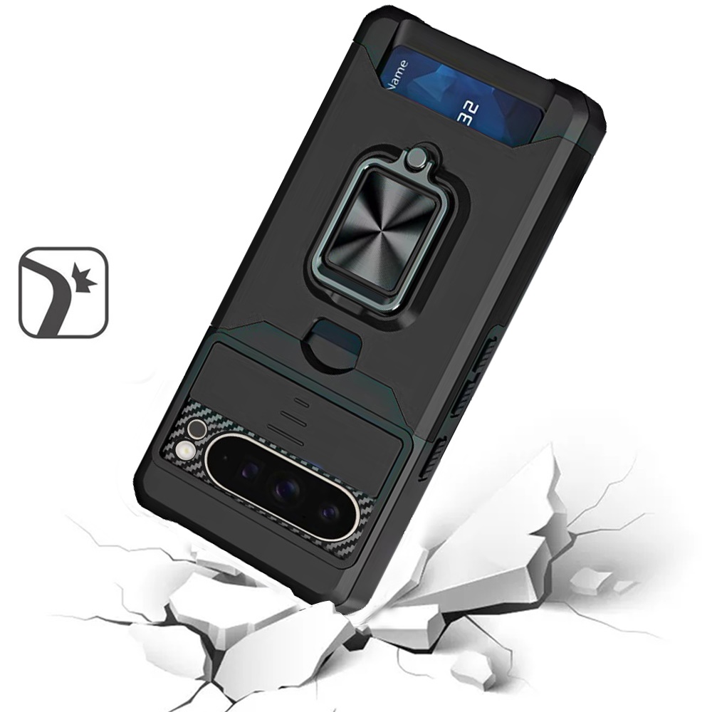 Für Google Pixel 10 Pro XL Magnet Ring Ständer Hybrid Kamera Hülle - - Bild 7 von 9