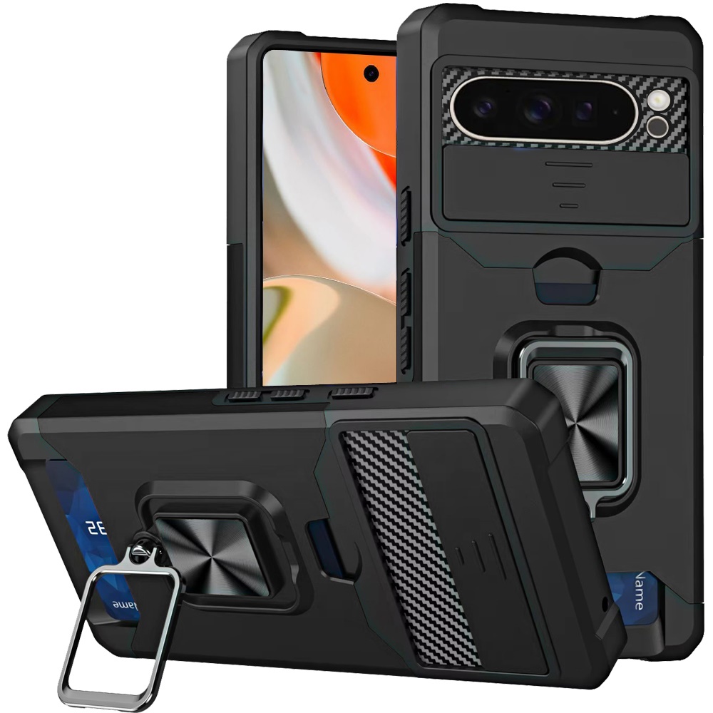 Für Google Pixel 10 Pro XL Magnet Ring Ständer Hybrid Kamera Hülle - - Bild 9 von 9