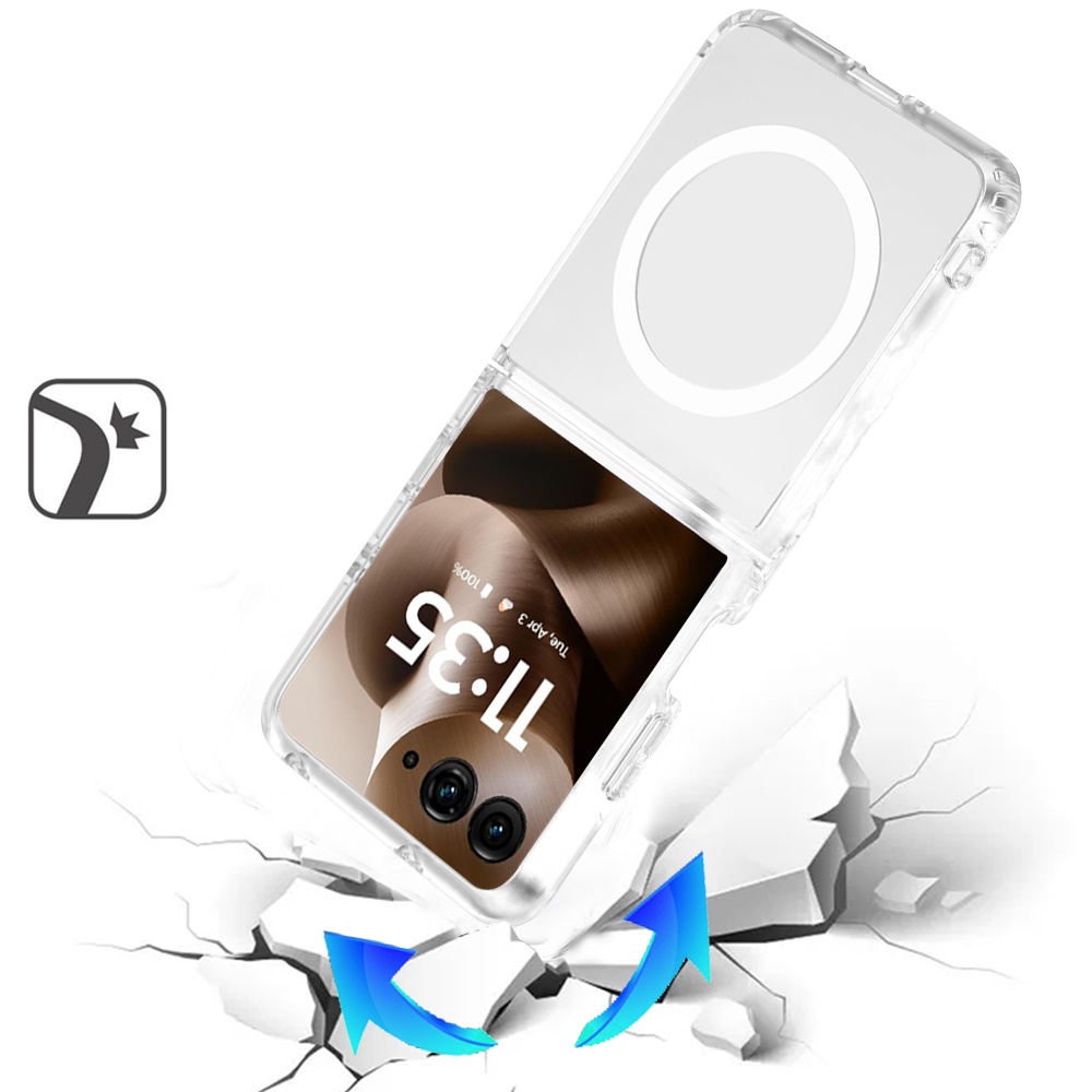 For Motorola Razr Ultra 2025 Magnetic Case - Smooth Matte Feel, - Picture 14 of 15