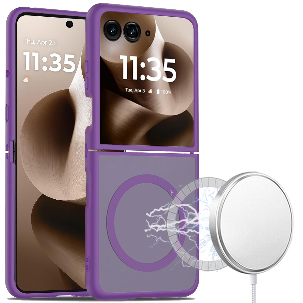 For Motorola Razr Ultra 2025 Magnetic Case - Smooth Matte Feel, - Picture 8 of 15