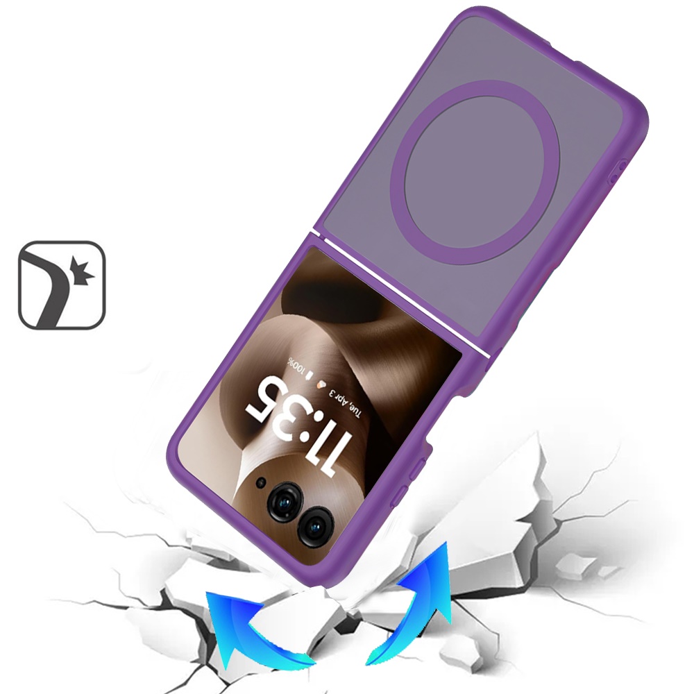 For Motorola Razr Ultra 2025 Magnetic Case - Smooth Matte Feel, - Picture 9 of 15