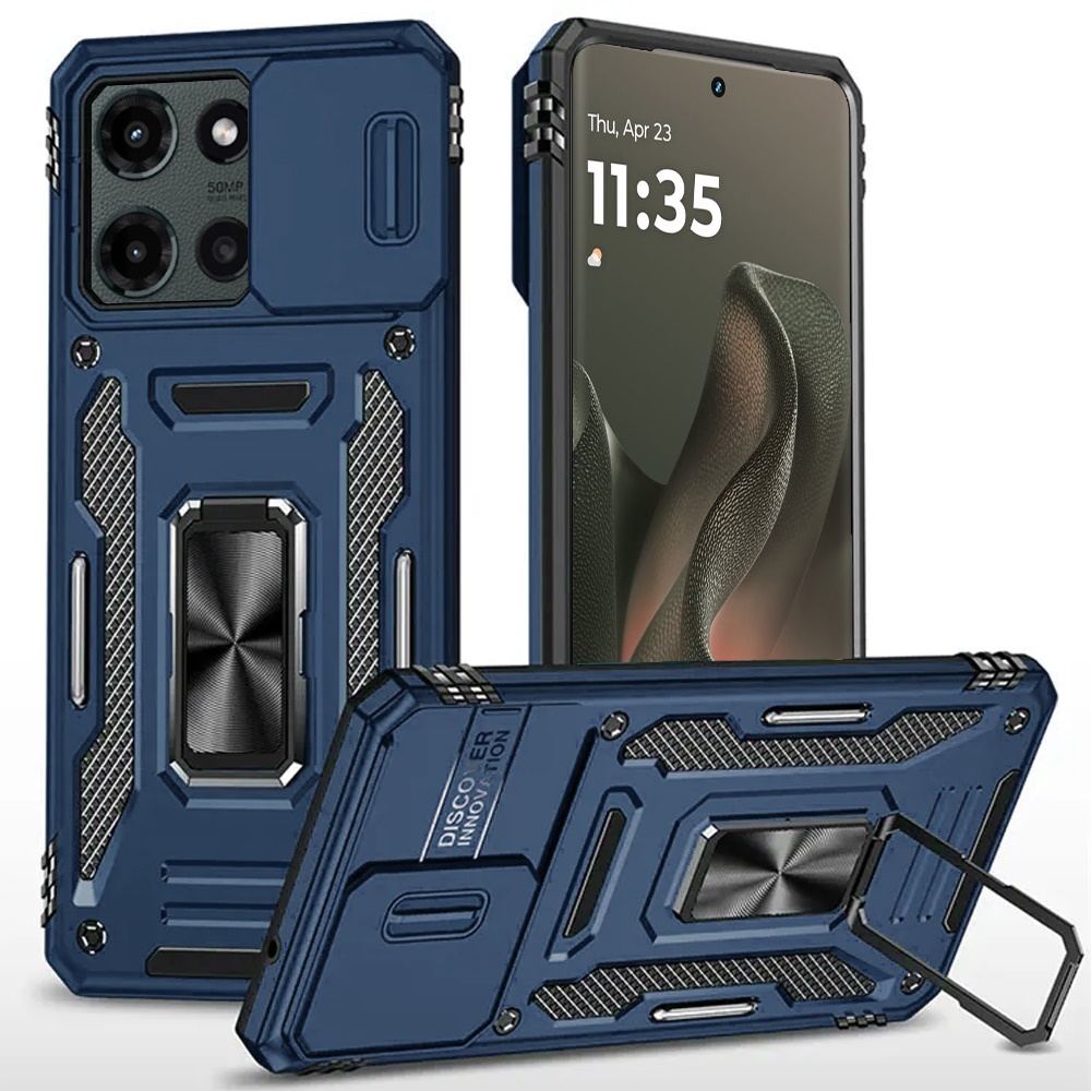For Motorola Edge 2025 Tough Metal Ring Camera Case - - Bild 9 von 9