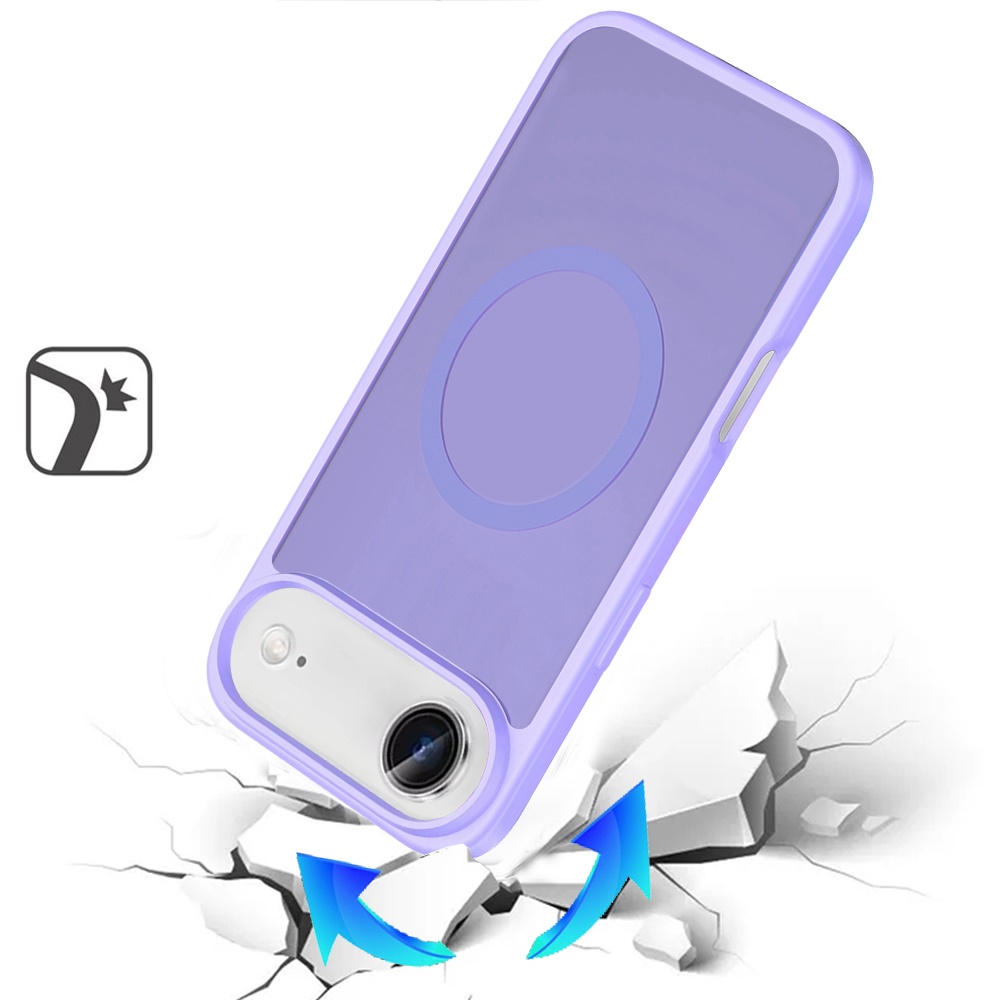 Für iPhone 17 Air Hybrid Hülle -, glattes mattes Gefühl, magnetischer Kreis - Bild 17 von 21