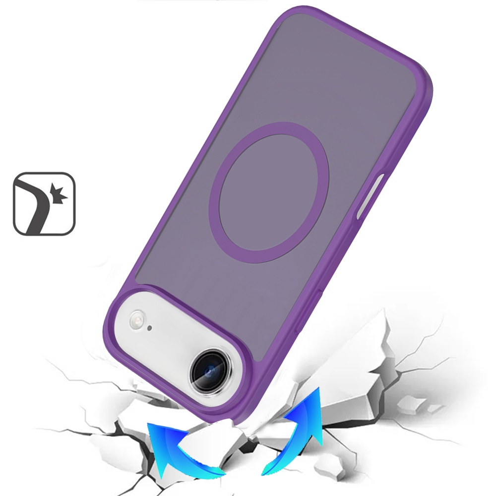 Für iPhone 17 Air Hybrid Hülle -, glattes mattes Gefühl, magnetischer Kreis - Bild 5 von 21
