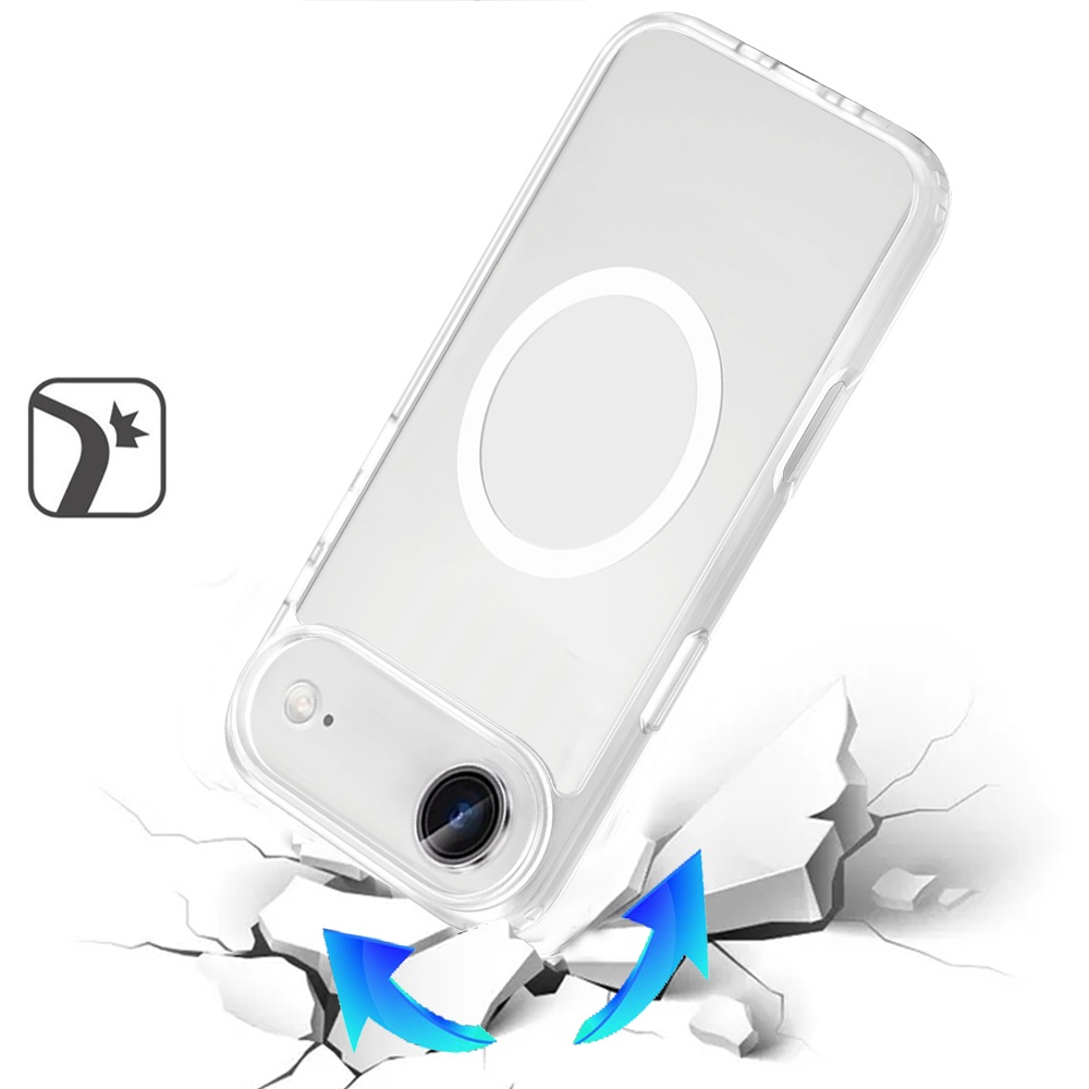 Für iPhone 17 Air Hybrid Hülle -, glattes mattes Gefühl, magnetischer Kreis - Bild 19 von 21