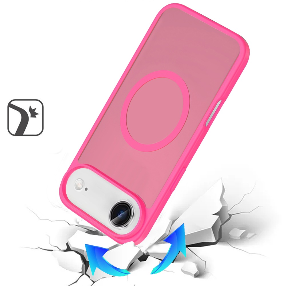 Für iPhone 17 Air Hybrid Hülle -, glattes mattes Gefühl, magnetischer Kreis - Bild 12 von 21