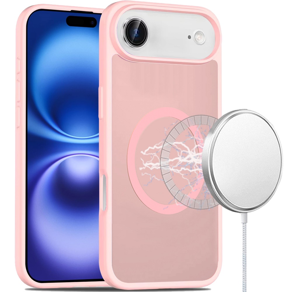 Für iPhone 17 Air Hybrid Hülle -, glattes mattes Gefühl, magnetischer Kreis - Bild 2 von 21