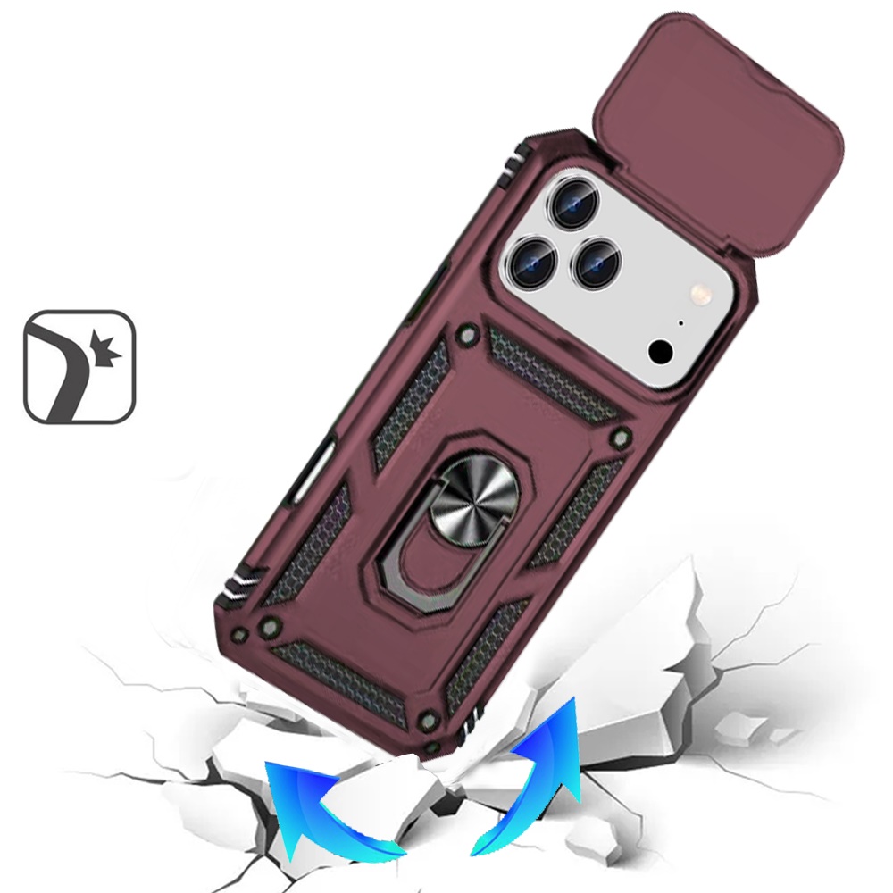 Für iPhone 17 Pro Max Magnet Ring Ständer Kamera Schutz Hülle - - Bild 1 von 15