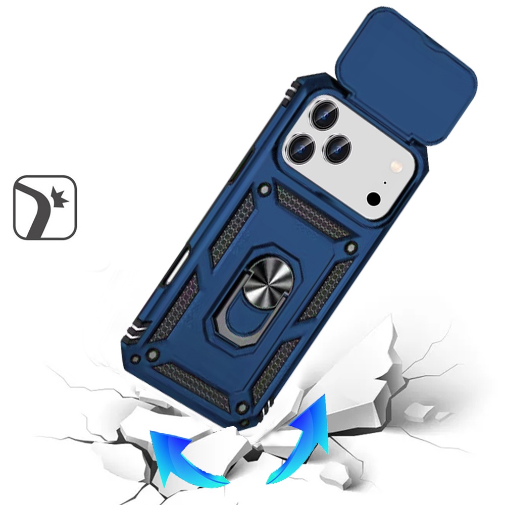 Für iPhone 17 Pro Max Magnet Ring Ständer Kamera Schutz Hülle - - Bild 14 von 15