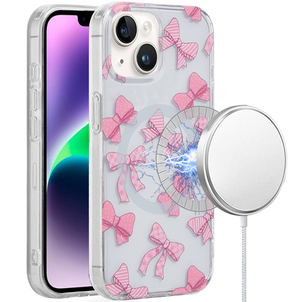 Custodia TPU per iPhone 14/13 IMD - Design a doppio strato con - Foto 8 di 27