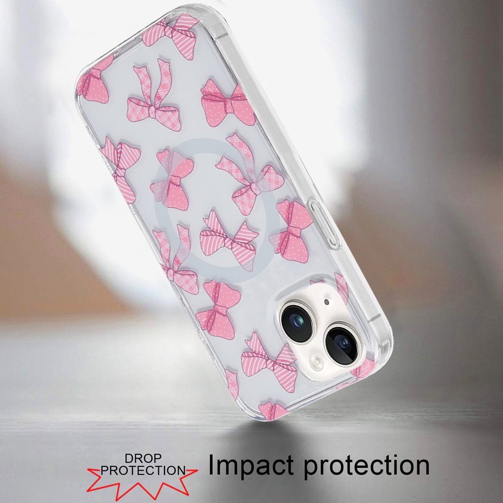 Custodia TPU per iPhone 14/13 IMD - Design a doppio strato con - Foto 9 di 27