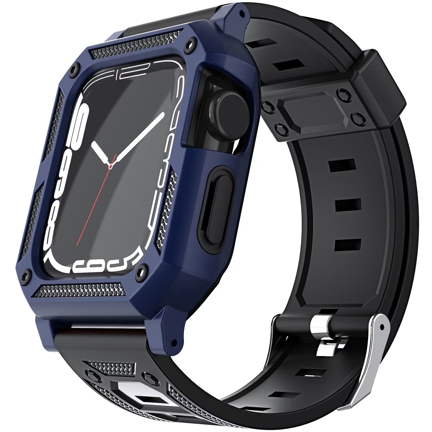 For Apple Watch Size 42/44/45mm Ultra 49mm Protection Tough Hybrid Watch Case - Picture 9 of 9