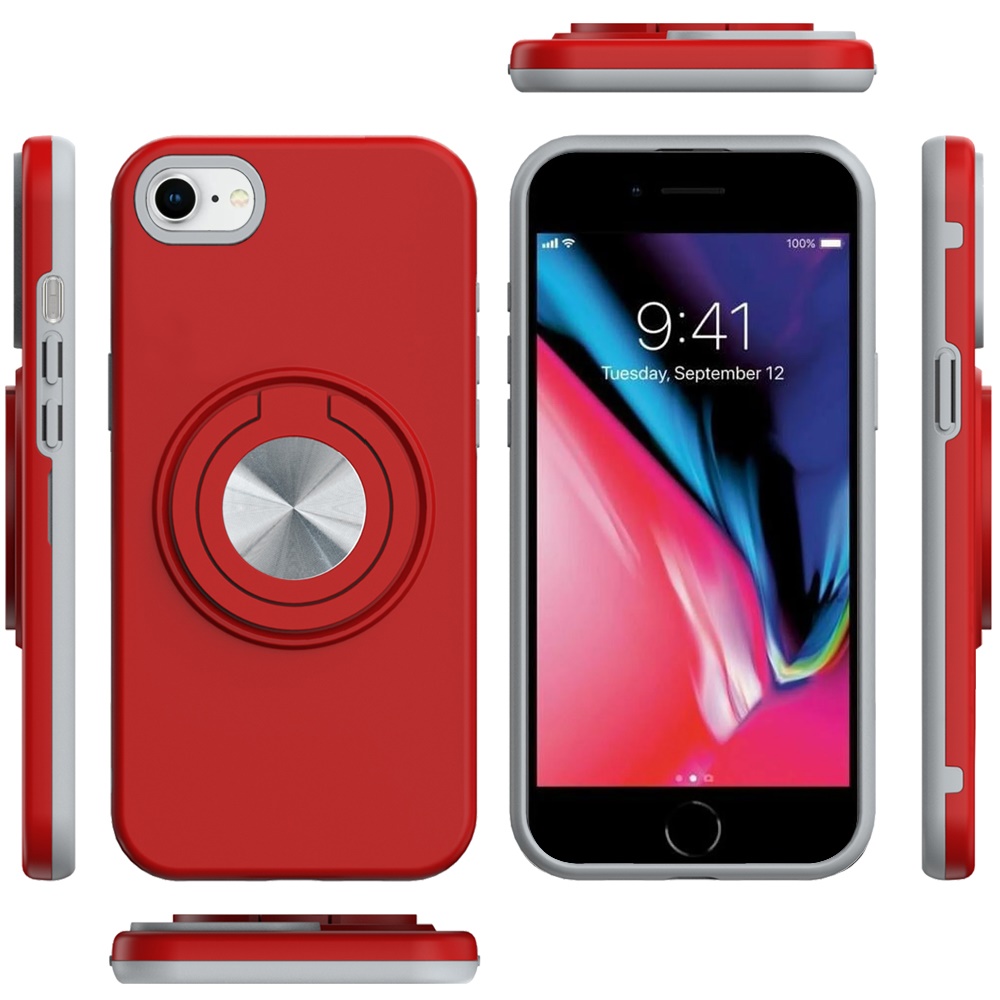 For iPhone SE 3 (2022) SE/8/7 Hybrid Case - , Car Mount Compatible - Afbeelding 2 van 12